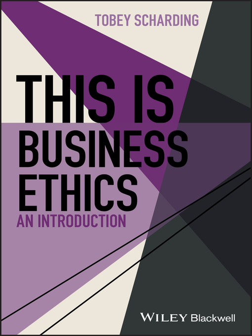 Title details for This is Business Ethics by Tobey Scharding - Available